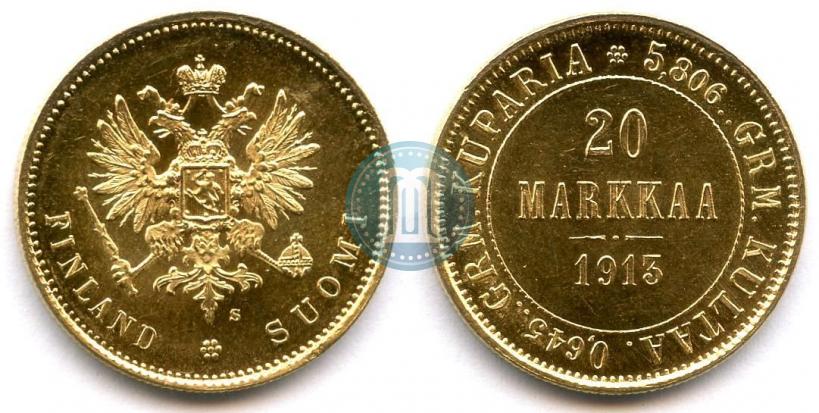 Picture 20 markkaa 1913 year S 