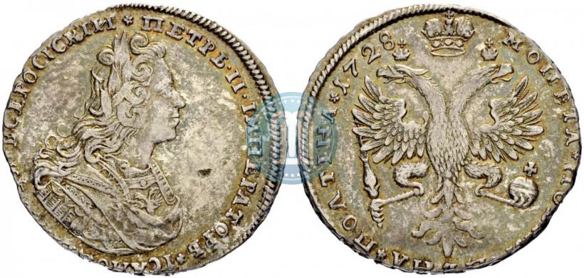 Picture Poltina 1728 year  