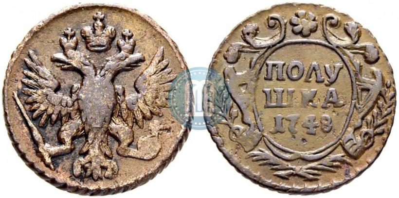 Picture Polushka 1748 year  