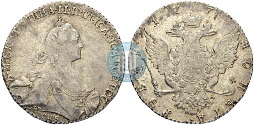 Picture 1 rouble 1770 year СПБ-СА 