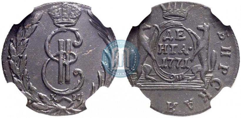 Фото Денга 1771 года КМ 