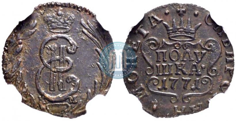 Фото Полушка 1771 года КМ 