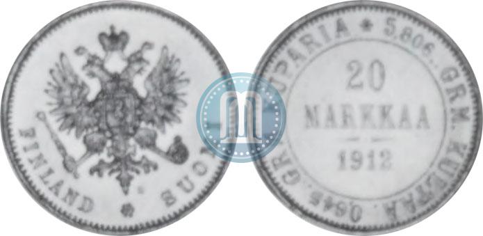 Picture 20 markkaa 1912 year S 