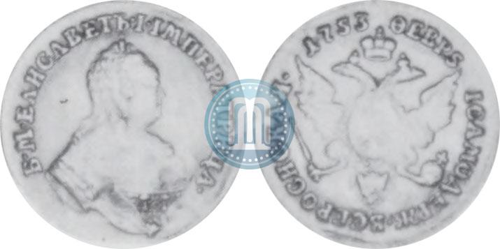 Picture 1 ducat 1753 year  "Eagle on the reverse"