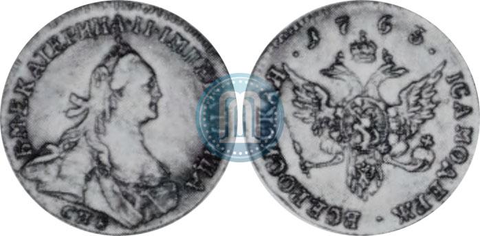 Picture 1 ducat 1763 year СПБ 
