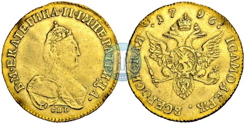 Picture 1 ducat 1796 year СПБ-Т.I. 