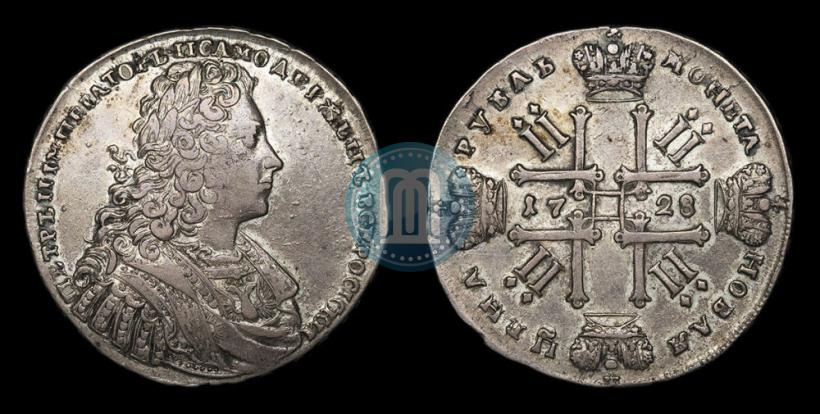 Picture 1 rouble 1728 year  "Type of 1728"