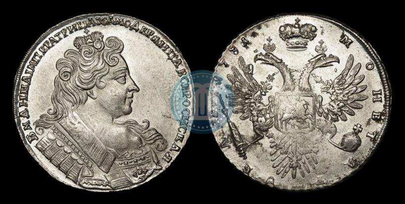 Picture 1 rouble 1731 year  