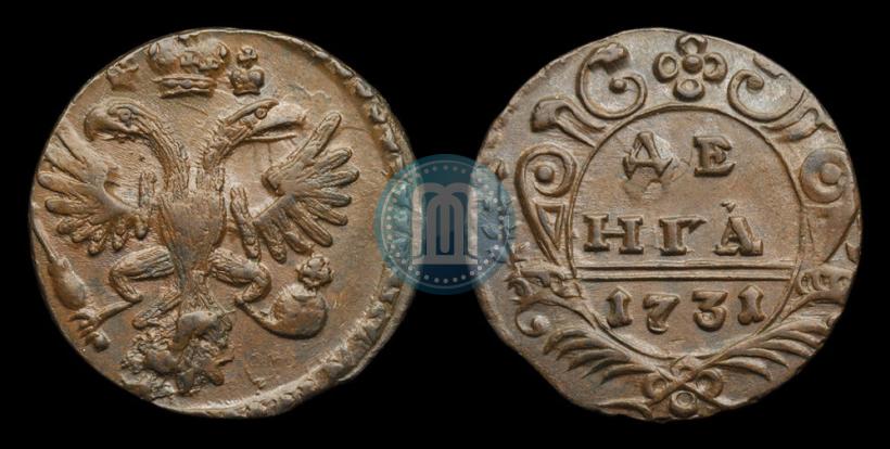 Фото Денга 1731 года  