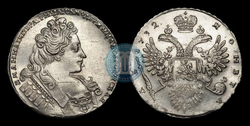 Фото 1 рубль 1732 года  