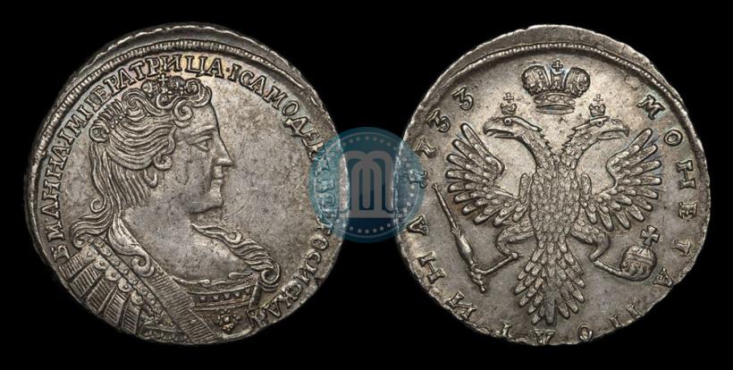 Picture Poltina 1733 year  