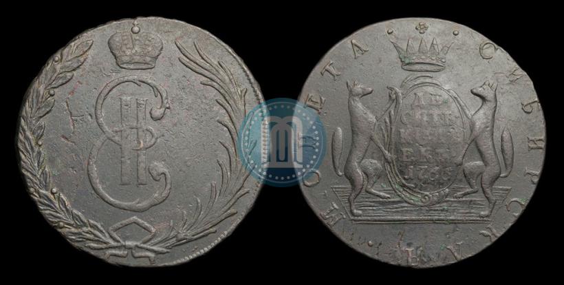 Picture 10 kopecks 1766 year  