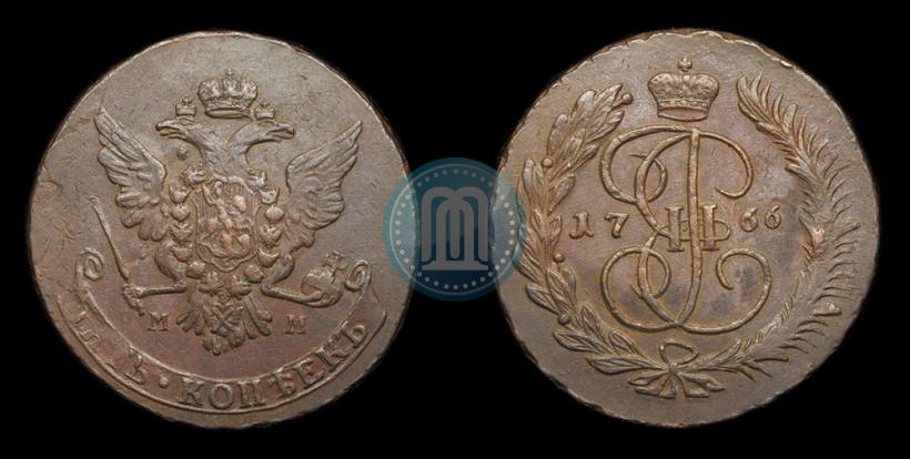 Picture 5 kopecks 1766 year ММ 