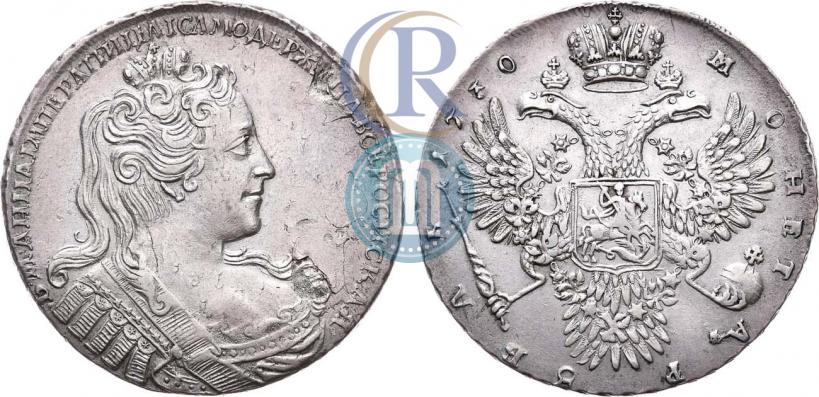 Picture 1 rouble 1730 year  