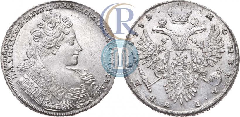 Picture 1 rouble 1732 year  
