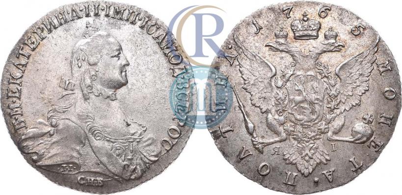 Picture Poltina 1765 year СПБ-ЯI 
