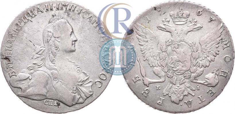 Picture 1 rouble 1767 year СПБ-EI 