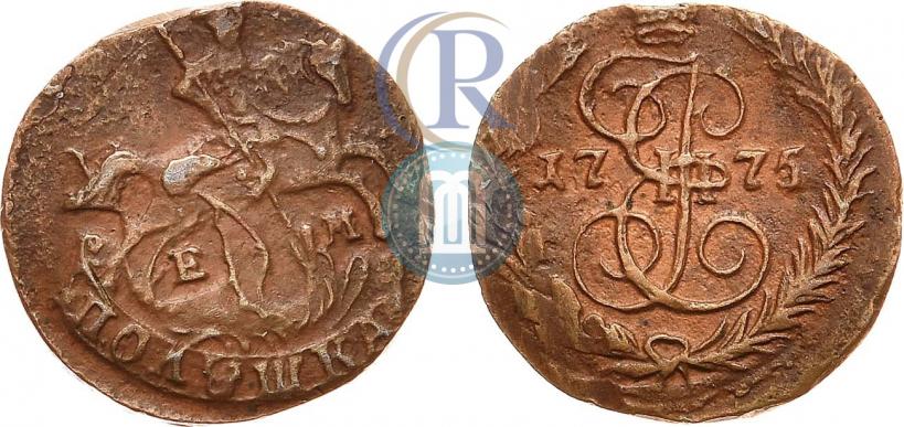 Фото Полушка 1775 года ЕМ 