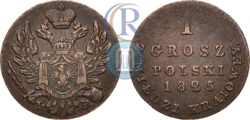 Фото 1 грош 1825 года IB 