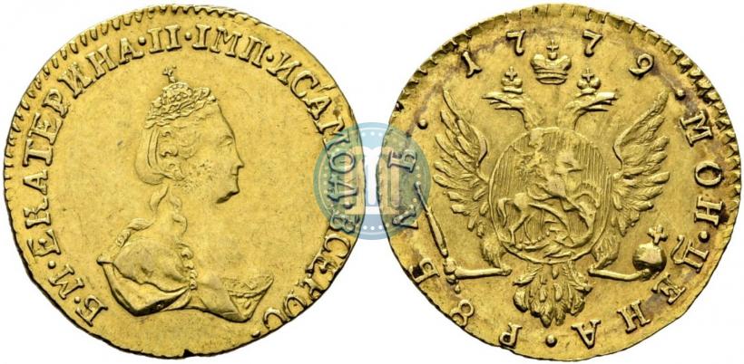 Picture 1 rouble 1779 year  