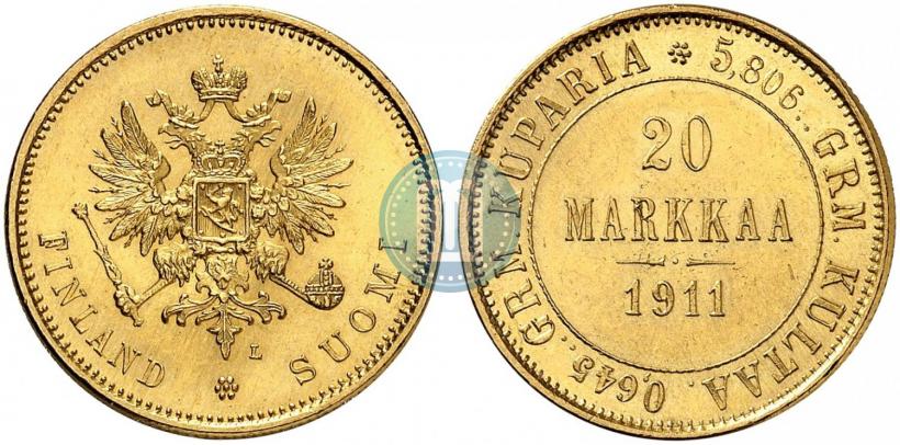 Фото 20 марок 1911 года L 