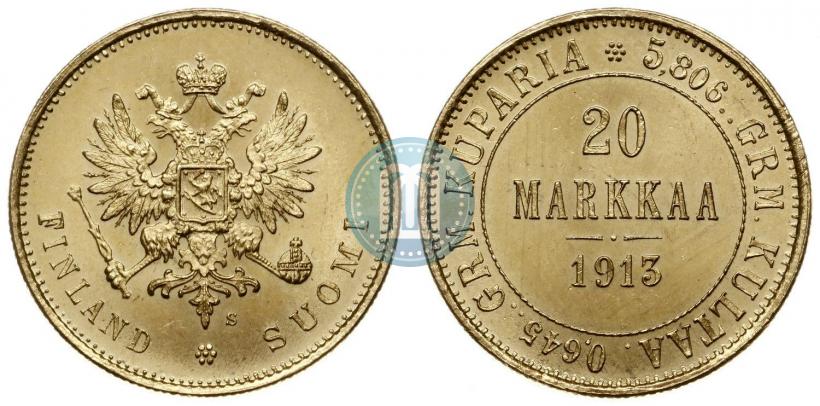 Фото 20 марок 1913 года S 