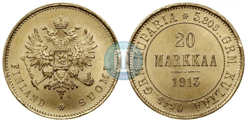 Фото 20 марок 1913 года S 