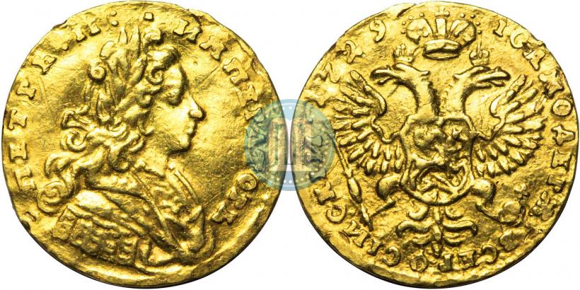 Фото 1 червонец 1729 года  