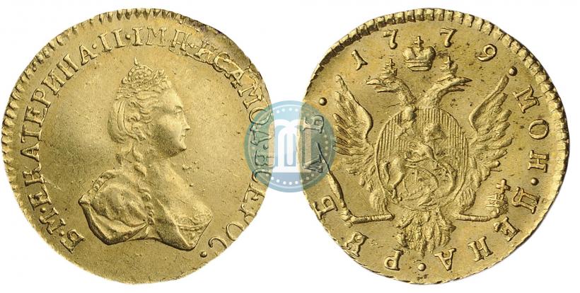 Picture 1 rouble 1779 year  