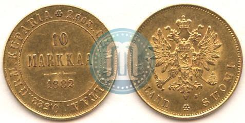 Picture 10 markkaa 1882 year S 
