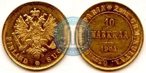 Picture 10 markkaa 1904 year L 