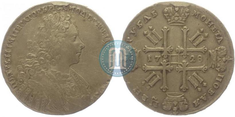 Фото 1 рубль 1728 года  "Тип 1728"