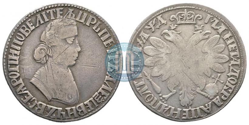 Picture Poltina 1704 year  "Portrait by F. Alekseev"