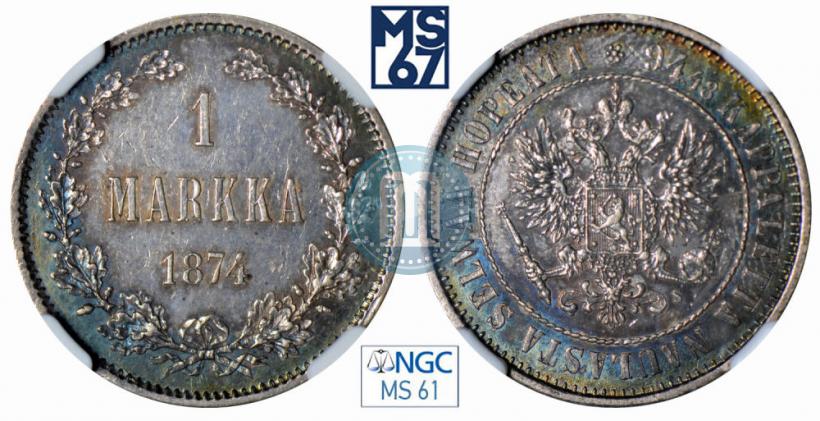 Фото 1 марка 1874 года S 