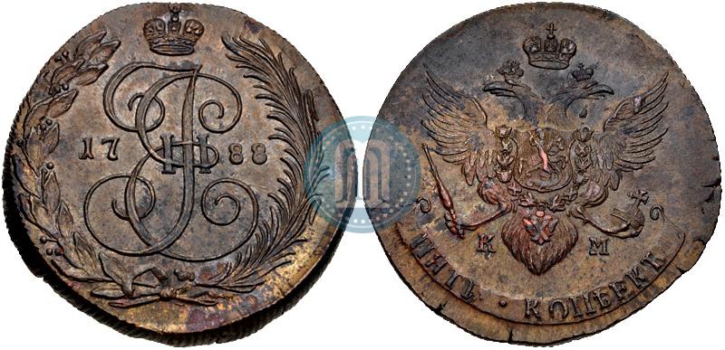 Picture 5 kopecks 1788 year КМ 