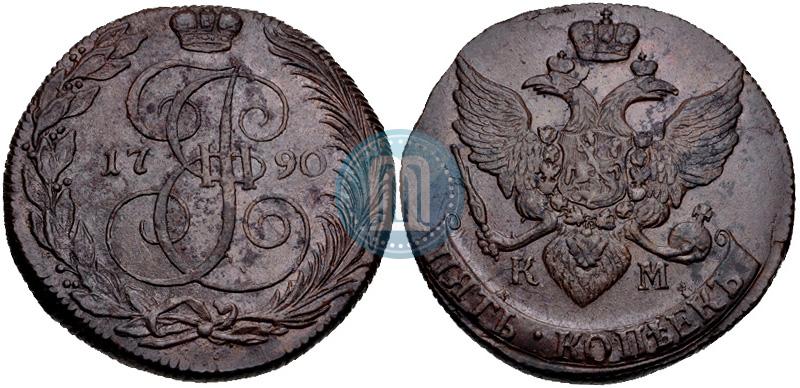 Picture 5 kopecks 1790 year КМ 
