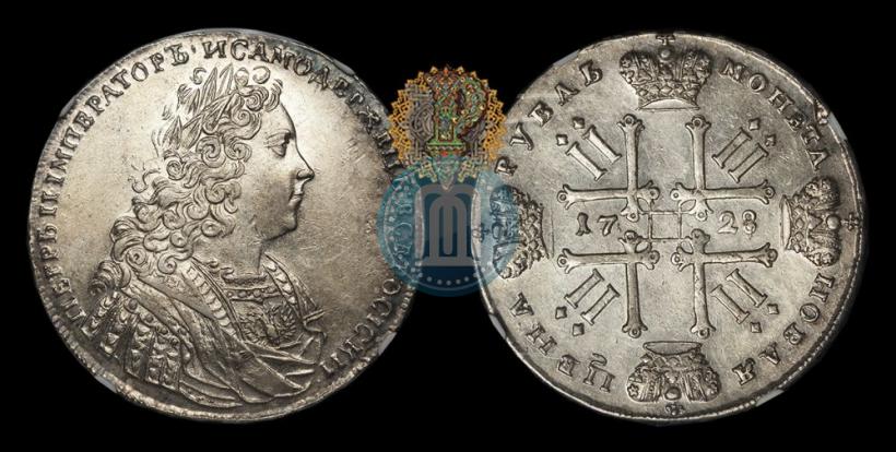 Picture 1 rouble 1728 year  "Type of 1728"