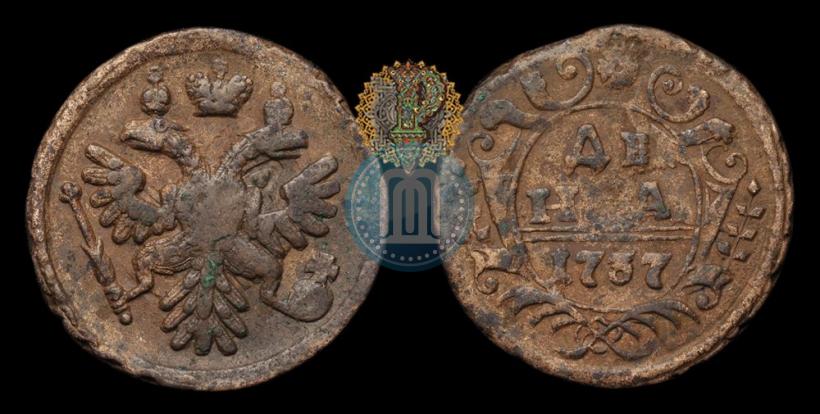 Фото Денга 1737 года  
