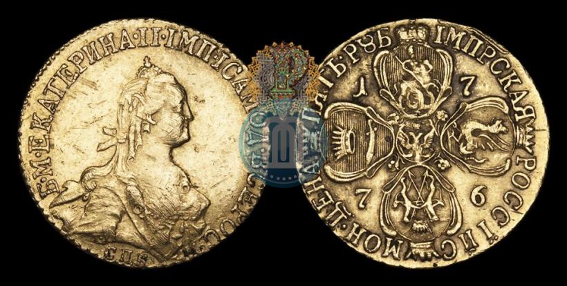Фото 5 рублей 1776 года СПБ 