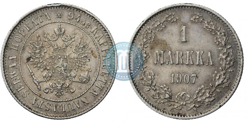 Фото 1 марка 1907 года L 