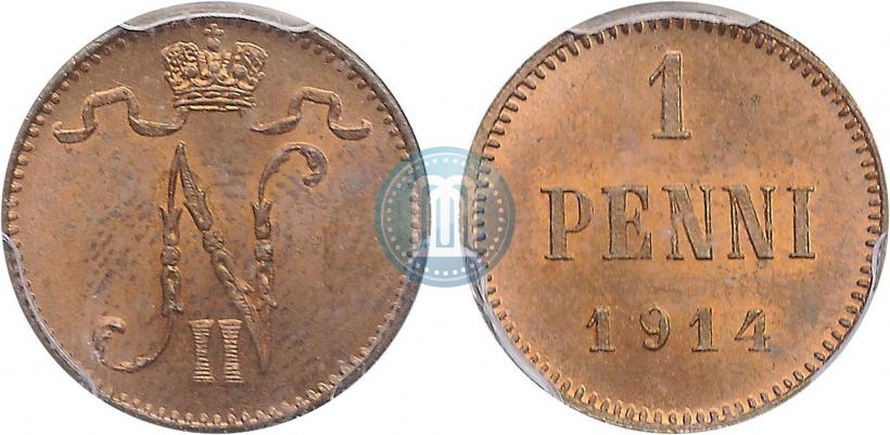 Picture 1 penni 1914 year  