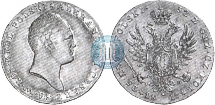 Фото 25 злотых 1817 года IB 