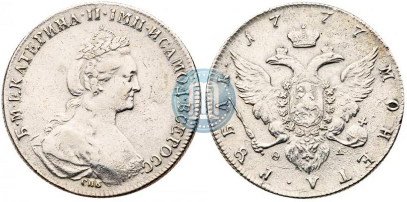 Picture 1 rouble 1777 year СПБ-ФЛ 