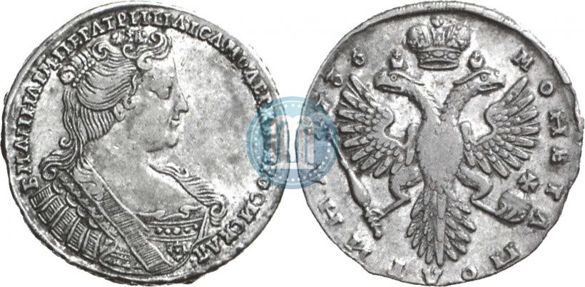 Picture Poltina 1733 year  