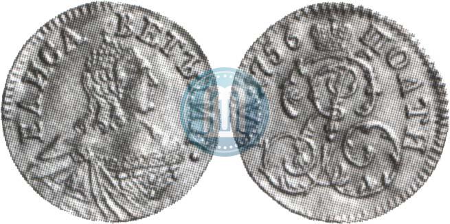 Фото Полтина 1756 года  