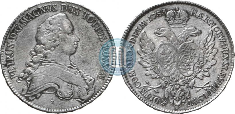 Picture Thaler 1753 year P "Albertusthaler"