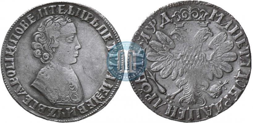 Picture 1 rouble 1704 year  