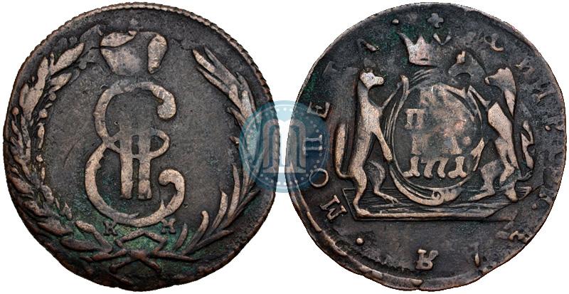 Picture 1 kopeck 1771 year КМ 