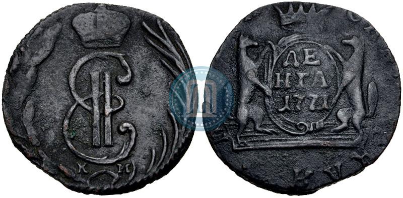 Фото Денга 1771 года КМ 