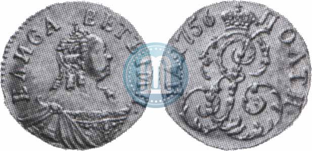 Picture Poltina 1756 year  